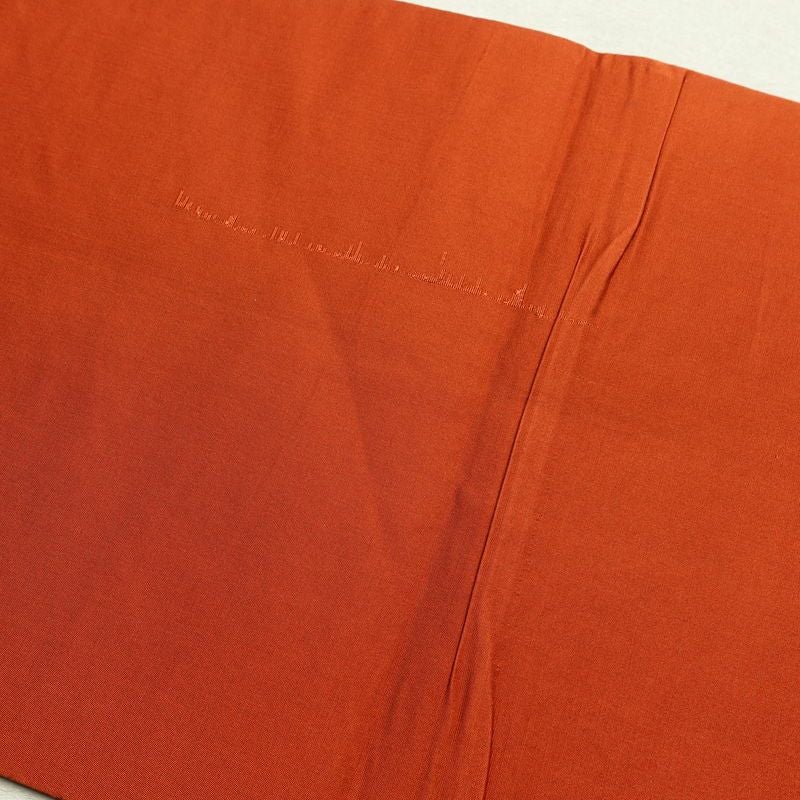 袋帯 六通柄 フォーマル用 正絹 花柄 帯 橙_画像16