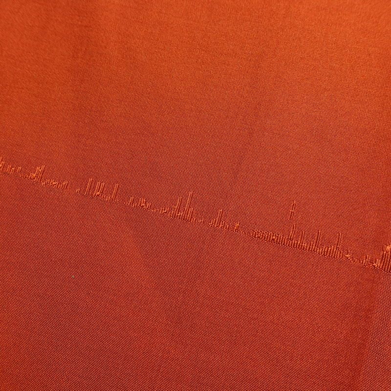 袋帯 六通柄 フォーマル用 正絹 花柄 帯 橙_画像17