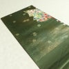 袋帯 六通柄 良品 フォーマル用 正絹 古典柄 箔 金糸 帯 入学式 卒業式 結婚式 緑・うぐいす色_画像20