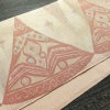 袋帯 六通柄 フォーマル用 正絹 幾何学柄・抽象柄 帯 ベージュ_画像9