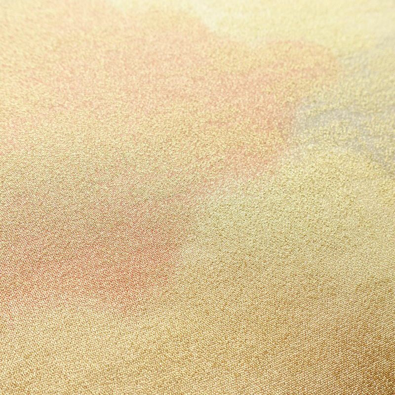 袋帯 全通柄 美品 フォーマル用 正絹 雲柄 金通し 帯 入学式 卒業式 結婚式 未使用品 多色使い_画像3