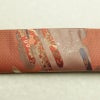 袋帯 未仕立て 六通柄 美品 証紙あり フォーマル用 正絹 古典柄 箔 金通し 金糸 帯 入学式 卒業式 結婚式 未使用品 茶_画像15