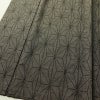 大島紬 良品 証紙なし 正絹 麻の葉柄 袷仕立て 身丈164.5cm 裄丈66.5cm 着物 茶_画像4