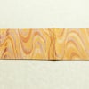 名古屋帯 六通柄 正絹 流水・波柄 名古屋仕立て 帯 橙_画像10
