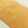 名古屋帯 六通柄 正絹 流水・波柄 名古屋仕立て 帯 橙_画像19