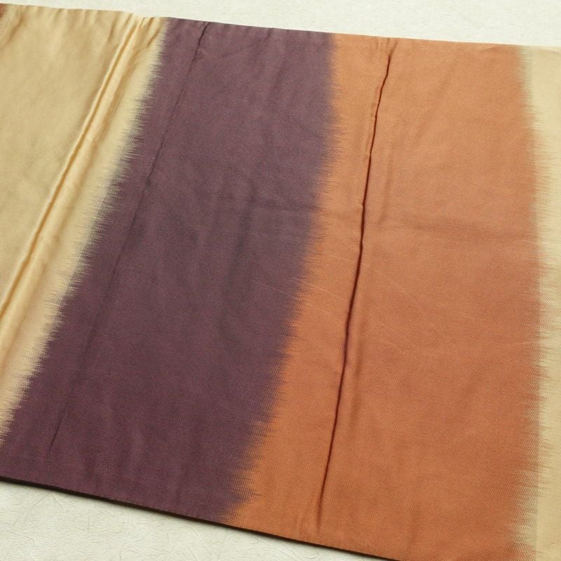 袋帯 六通柄 フォーマル用 正絹 木の葉・植物柄 帯 入学式 卒業式 結婚式 多色使い_画像17