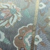 袋帯 六通柄 良品 フォーマル用 正絹 花柄 金通し 帯 入学式 卒業式 結婚式 青・紺_画像5