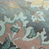 袋帯 六通柄 良品 フォーマル用 正絹 花柄 金通し 帯 入学式 卒業式 結婚式 青・紺_画像7