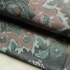 袋帯 六通柄 良品 フォーマル用 正絹 花柄 金通し 帯 入学式 卒業式 結婚式 青・紺_画像8