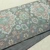 袋帯 六通柄 良品 フォーマル用 正絹 花柄 金通し 帯 入学式 卒業式 結婚式 青・紺_画像12