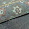 袋帯 六通柄 良品 フォーマル用 正絹 花柄 金通し 帯 入学式 卒業式 結婚式 青・紺_画像13
