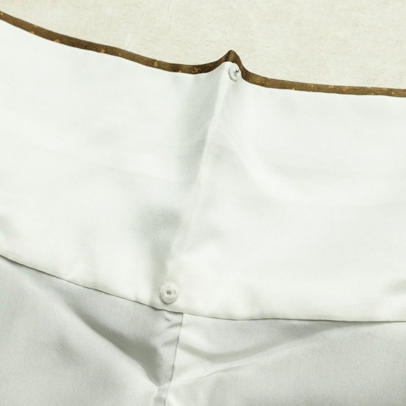 付け下げ 良品 しつけ糸付き 正絹 蝶・昆虫柄 袷仕立て 身丈171cm 裄丈69.5cm 箔 フォーマル 着物 入学式 卒業式 黄・黄土色_画像19