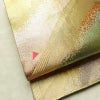 袋帯 六通柄 正絹 流水・波柄 入学式 卒業式 結婚式 金・銀_画像7