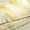 袋帯 六通柄 正絹 流水・波柄 入学式 卒業式 結婚式 金・銀_画像12