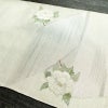 袋帯 太鼓柄 良品 フォーマル用 正絹 花柄 金糸 銀糸 帯 白_画像17