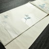 袋帯 大内つづれ 六通柄 フォーマル用 正絹 花柄 帯 卒業式 白_画像8