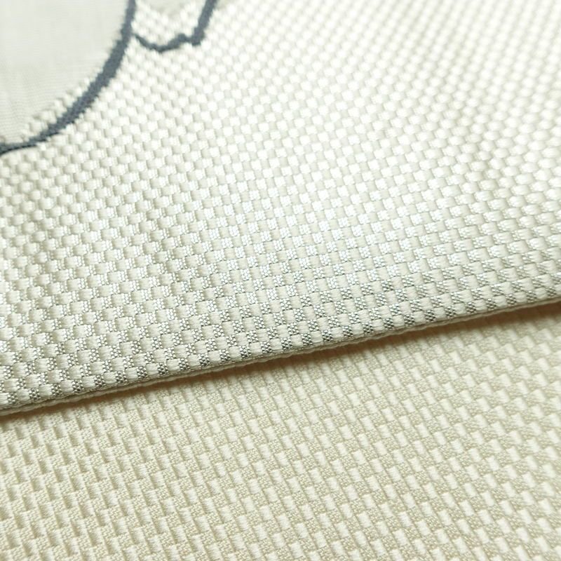 袋帯 大内つづれ 六通柄 フォーマル用 正絹 花柄 帯 卒業式 白_画像11