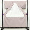 付け下げ 良品 縮緬 正絹 その他の柄 袷仕立て 身丈155cm 裄丈63cm 共八掛 フォーマル 着物 入学式 卒業式 ぼかし 紫・藤色_画像3