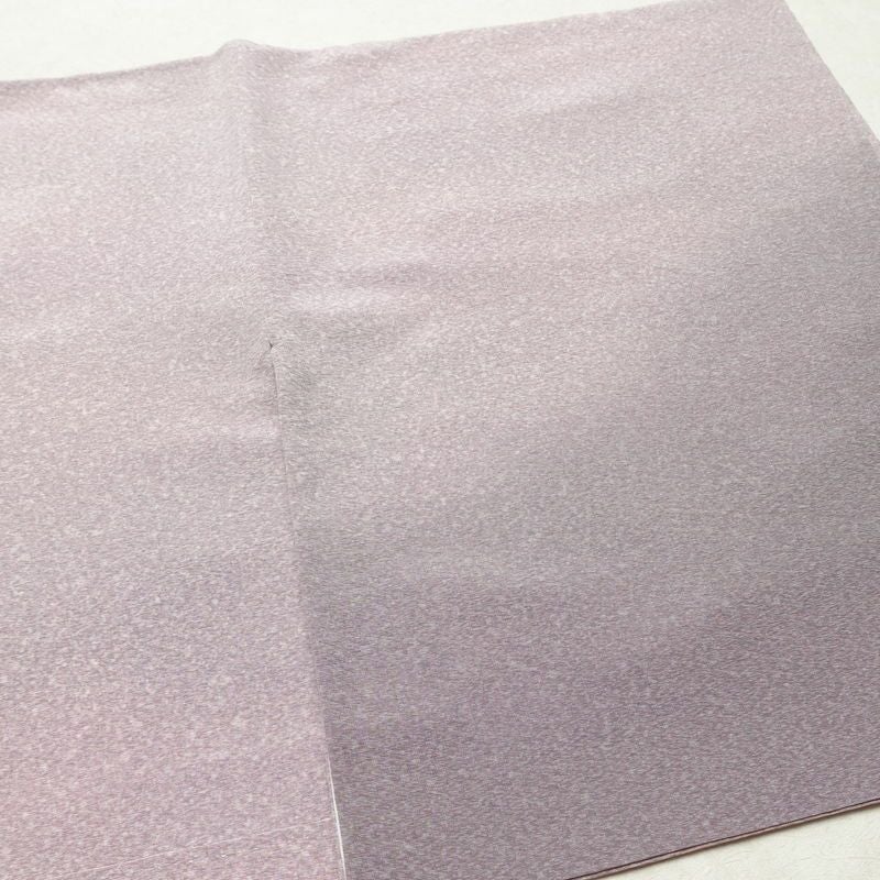 付け下げ 良品 縮緬 正絹 その他の柄 袷仕立て 身丈155cm 裄丈63cm 共八掛 フォーマル 着物 入学式 卒業式 ぼかし 紫・藤色_画像13