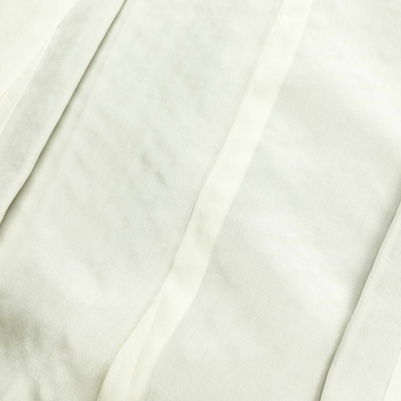 小紋 絞り 綸子 正絹 雲柄 袷仕立て 身丈168.5cm 裄丈64.5cm 麻の葉 着物 緑・うぐいす色_画像19