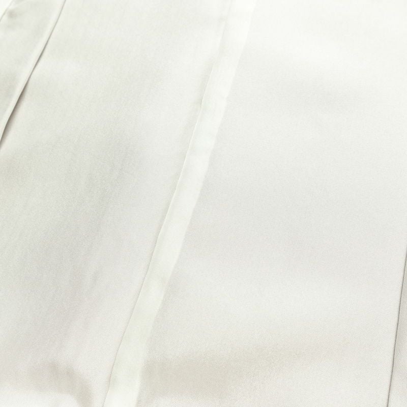 色無地 良品 しつけ糸付き 一つ紋付き 正絹 花柄 袷仕立て 身丈167cm 裄丈69cm フォーマル 着物 お茶会 赤・朱_画像19