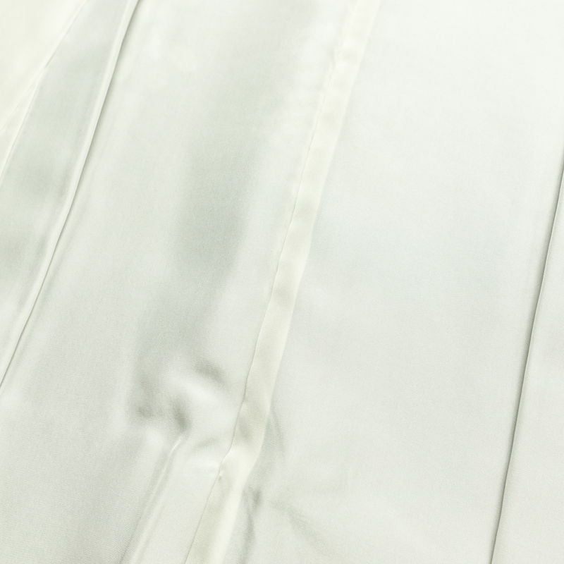 訪問着 美品 しつけ糸付き 絞り 一つ紋付き 正絹 花柄 袷仕立て 身丈159.5cm 裄丈65cm 刺繍 フォーマル 着物 入学式 卒業式 結婚式 グレー_画像20