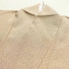 小紋 良品 しつけ糸付き 総柄 正絹 その他の柄 袷仕立て 身丈154.5cm 裄丈63.5cm 柄八掛 着物 ベージュ_画像15