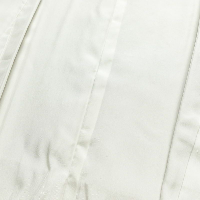 小紋 良品 しつけ糸付き 総柄 正絹 その他の柄 袷仕立て 身丈154.5cm 裄丈63.5cm 柄八掛 着物 ベージュ_画像17