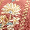 名古屋帯 太鼓柄 正絹 花柄 名古屋仕立て くすみピンク 帯 ピンク_画像5