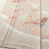 色留袖 しつけ糸付き 金駒刺繍 一つ紋付き 正絹 人物・動物柄 袷仕立て 身丈156.5cm 裄丈68cm 箔 刺繍 共八掛 金彩 フォーマル 着物 結婚式 ピンク_画像4