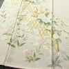 訪問着 しつけ糸付き 一つ紋付き 正絹 花柄 袷仕立て 身丈168.5cm 裄丈66.5cm 箔 フォーマル 着物 入学式 卒業式 結婚式 ピンク_画像4