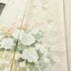 訪問着 しつけ糸付き 一つ紋付き 正絹 花柄 袷仕立て 身丈168.5cm 裄丈66.5cm 箔 フォーマル 着物 入学式 卒業式 結婚式 ピンク_画像5