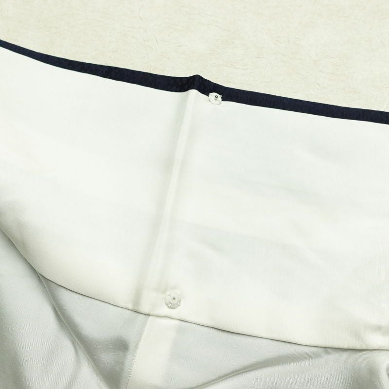 小紋 付下小紋 良品 しつけ糸付き 正絹 人物・動物柄 袷仕立て 身丈157cm 裄丈64cm 箔 金彩 着物 青・紺_画像20