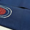 名古屋帯 太鼓柄 落款入り 正絹 古典柄 名古屋仕立て 箔 帯 青・紺_画像20