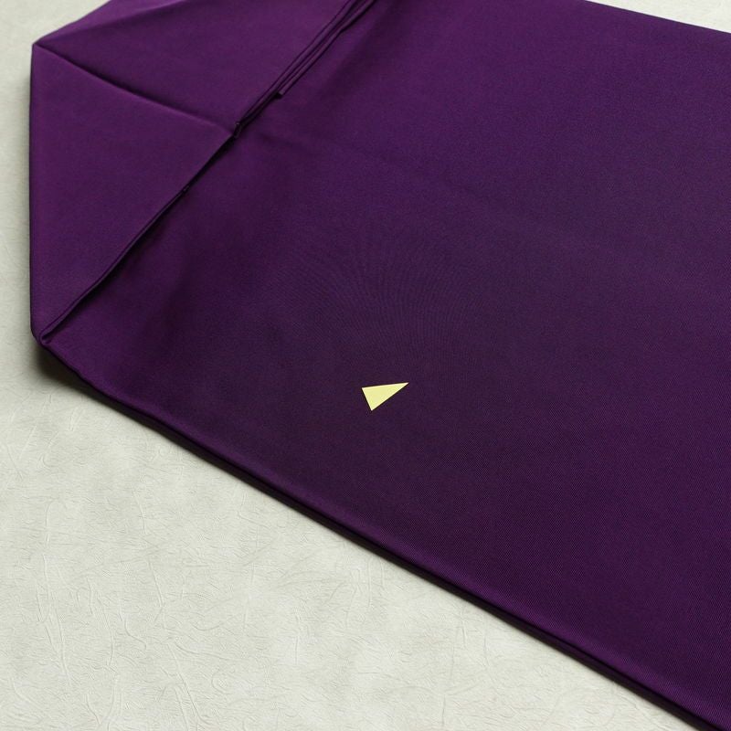 名古屋帯 太鼓柄 正絹 花柄 名古屋仕立て 箔 帯 紫・藤色_画像20