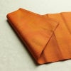 名古屋帯 全通柄 美品 正絹 その他の柄 松葉仕立て 帯 橙_画像9