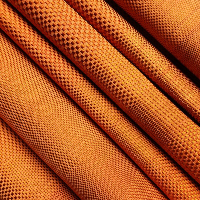 名古屋帯 全通柄 美品 正絹 その他の柄 松葉仕立て 帯 橙_画像20