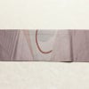 名古屋帯 太鼓柄 正絹 幾何学柄・抽象柄 名古屋仕立て 箔 刺繍 帯 紫・藤色_画像13