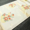 名古屋帯 六通柄 正絹 古典柄 名古屋仕立て 箔 帯 白_画像10