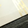 名古屋帯 六通柄 正絹 古典柄 名古屋仕立て 箔 帯 白_画像11