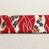 名古屋帯 全通柄 正絹 古典柄 松葉仕立て 帯 赤・朱_画像13