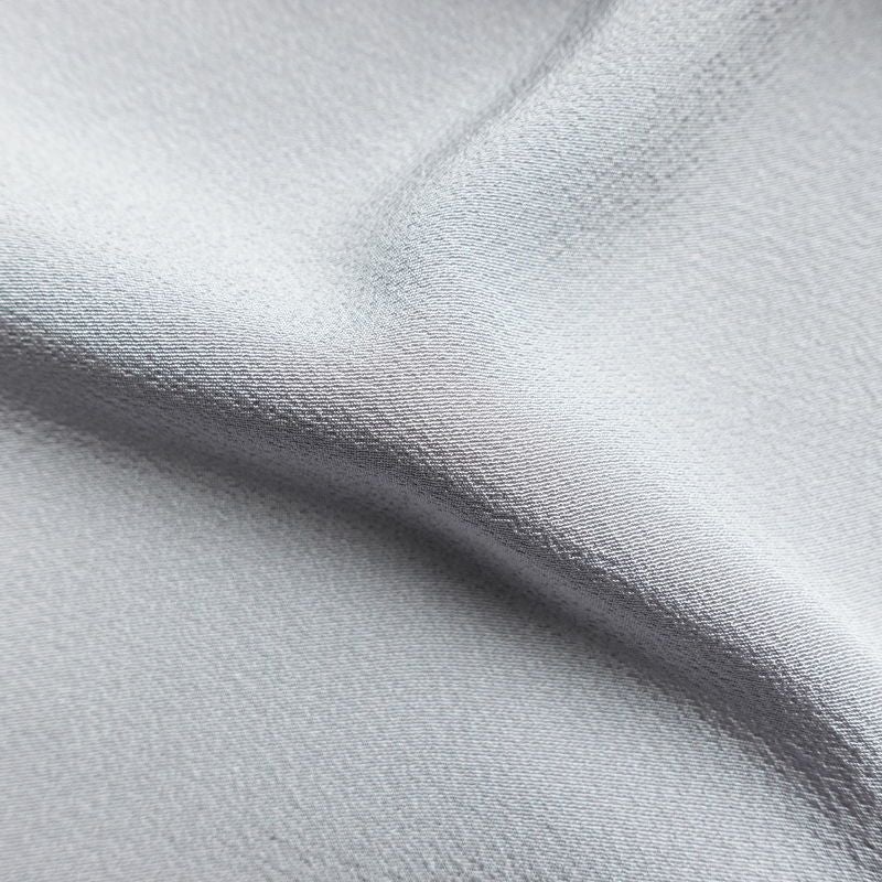 付け下げ 美品 しつけ糸付き 縮緬 正絹 人物・動物柄 袷仕立て 身丈170cm 裄丈70cm 刺繍 フォーマル 着物 入学式 卒業式 結婚式 ぼかし 紫・藤色_画像21