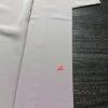 単衣 付下 良品 スワトウ刺繍 縮緬 正絹 風景柄 単衣仕立て 身丈169cm 裄丈68.5cm 刺繍 フォーマル 着物 付け下げ 紫・藤色_画像14