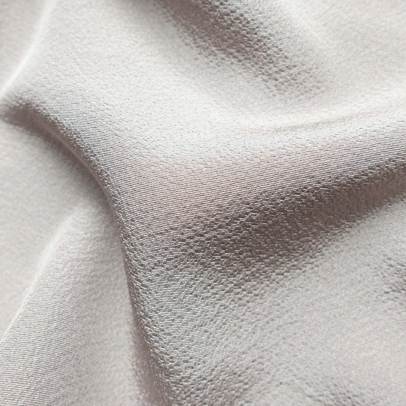 単衣 付下 良品 スワトウ刺繍 縮緬 正絹 風景柄 単衣仕立て 身丈169cm 裄丈68.5cm 刺繍 フォーマル 着物 付け下げ 紫・藤色_画像21