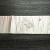 名古屋帯 太鼓柄 正絹 古典柄 名古屋仕立て 箔 帯 ピンク_画像14