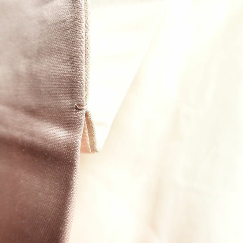 名古屋帯 太鼓柄 正絹 古典柄 名古屋仕立て 箔 帯 ピンク_画像20