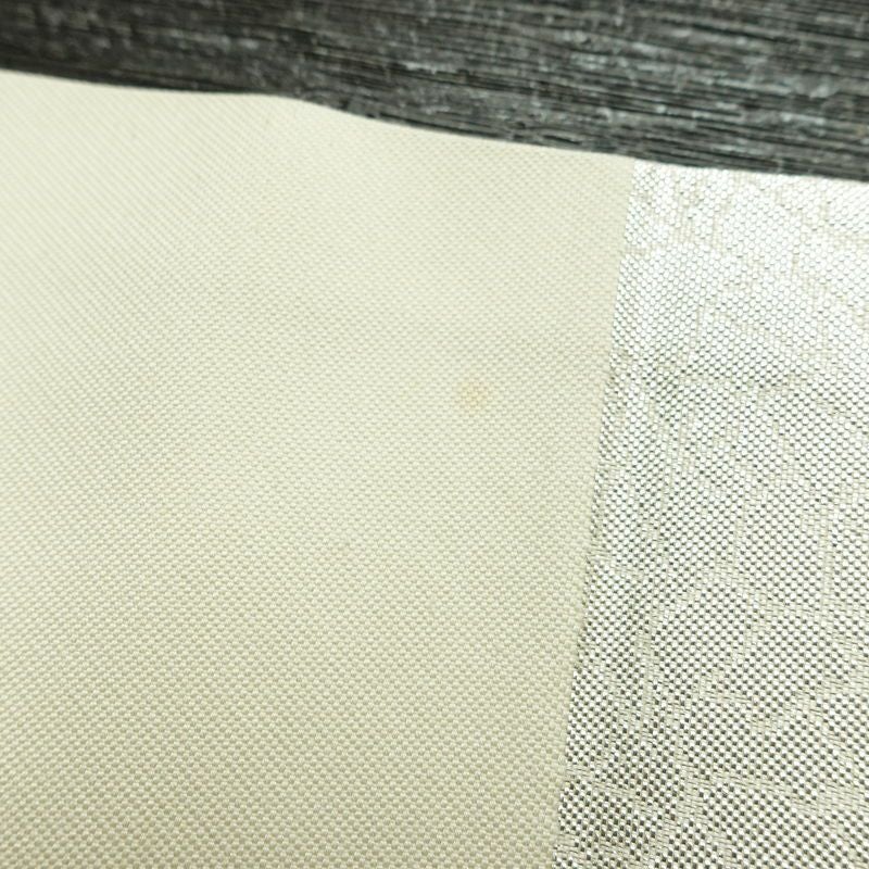 名古屋帯 太鼓柄 正絹 古典柄 名古屋仕立て 箔 銀糸 帯 金・銀_画像15