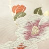 名古屋帯 六通柄 正絹 花柄 名古屋仕立て 箔 帯 ピンク_画像4
