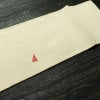 名古屋帯 太鼓柄 正絹 幾何学柄・抽象柄 名古屋仕立て 箔 帯 クリーム_画像14