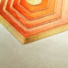 名古屋帯 太鼓柄 金駒刺繍 正絹 亀甲柄 名古屋仕立て 刺繍 金糸 帯 金・銀_画像7
